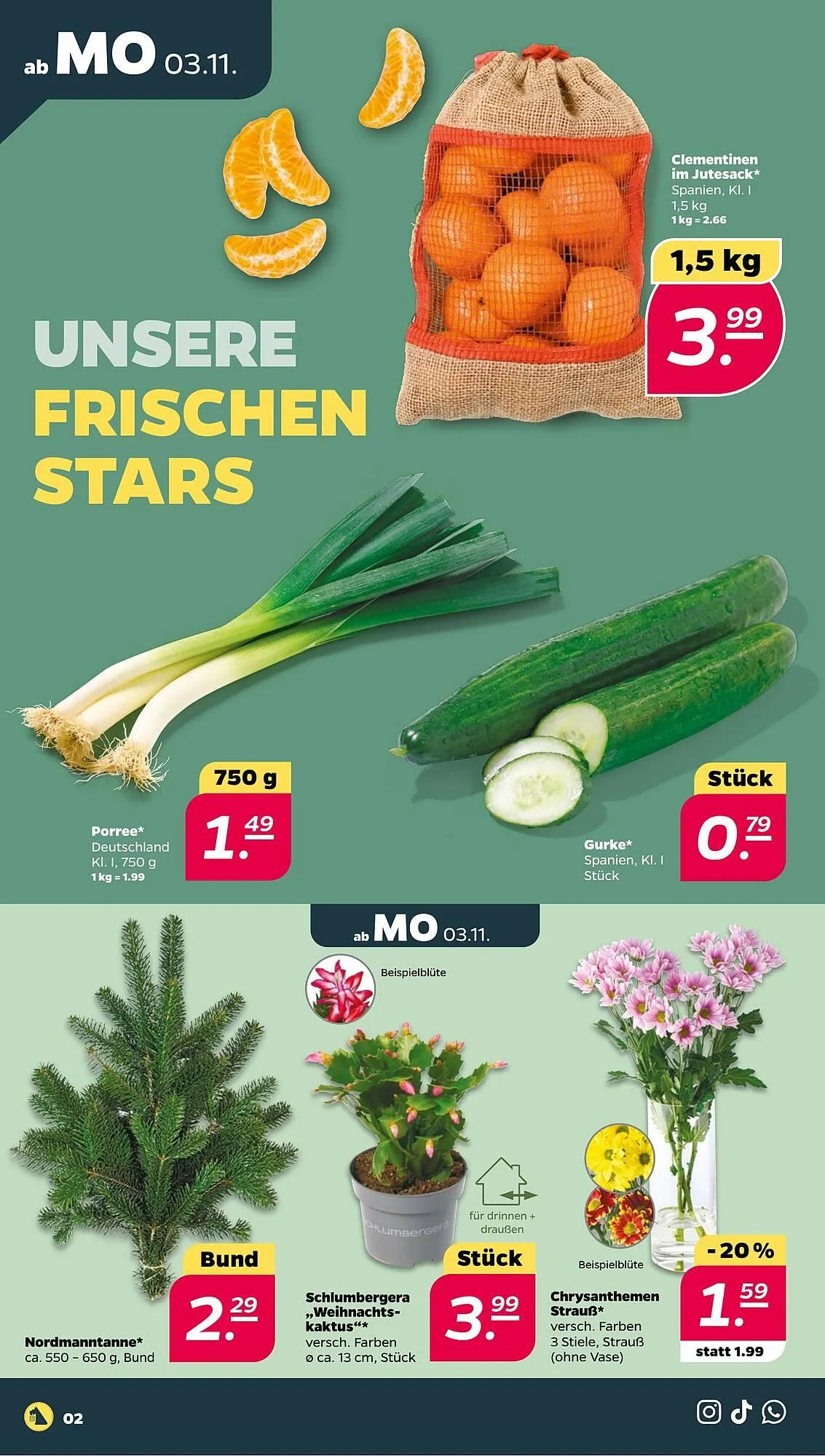 NETTO Prospekt von 3. November bis 8. November 2025 - Prospekt seite 2