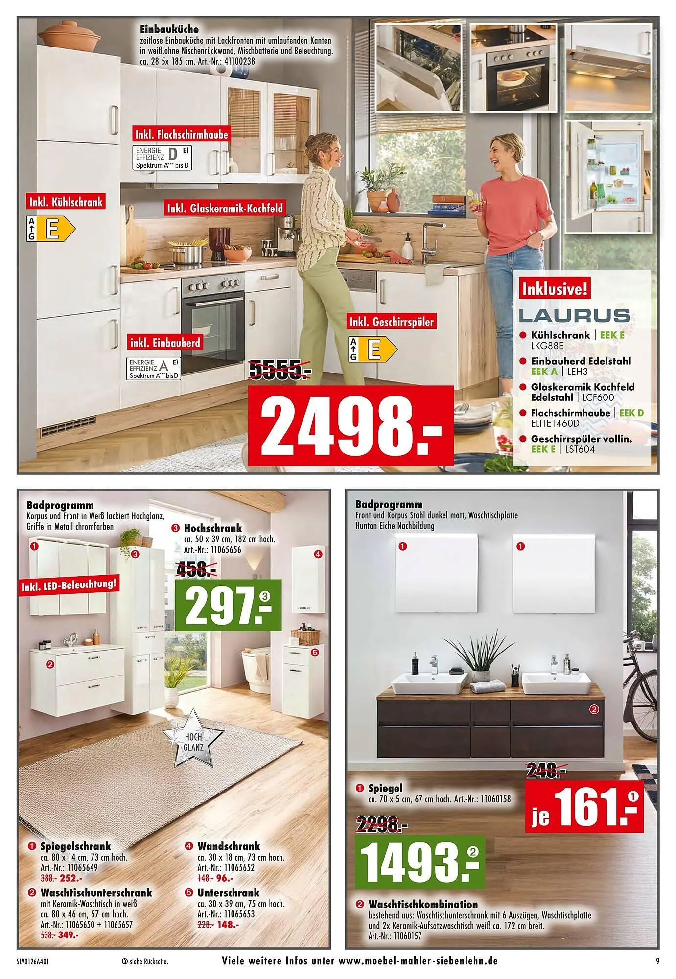 Möbel Mahler Katalog von 7. Januar bis 13. Januar 2026 - Prospekt seite 9