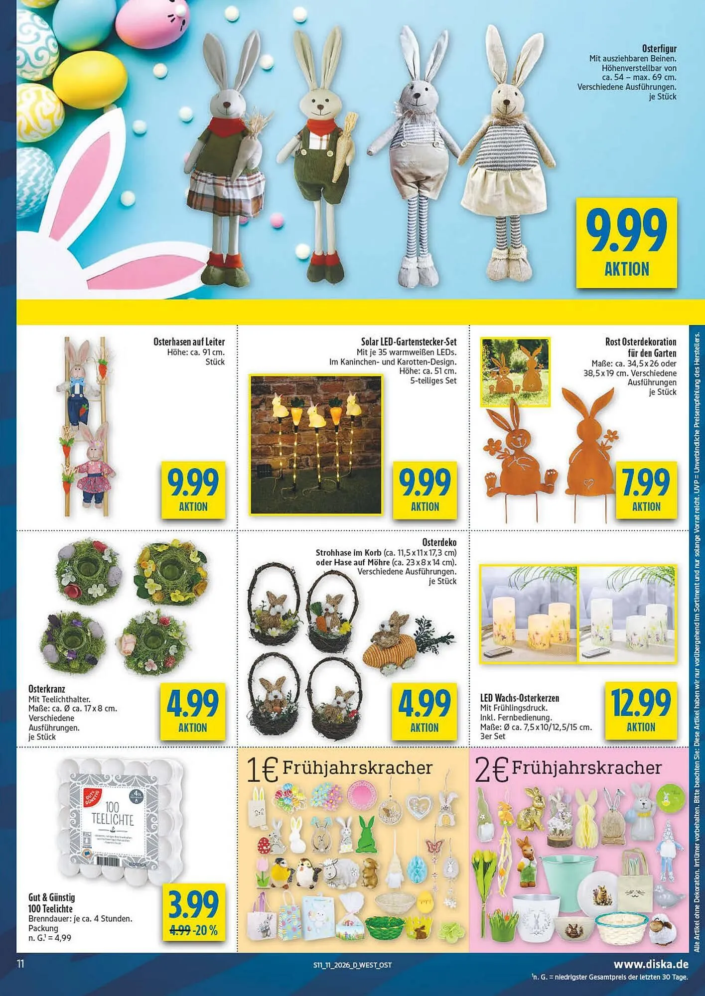 Diska Prospekt von 9. März bis 14. März 2026 - Prospekt seite 11