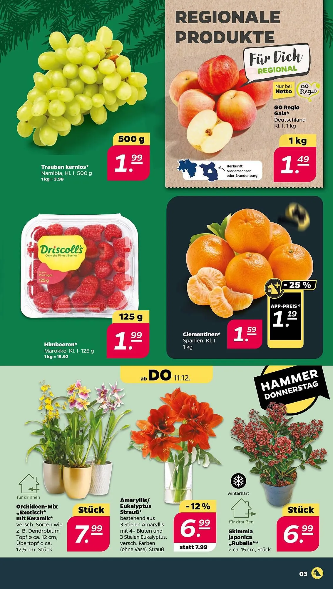 NETTO Prospekt von 8. Dezember bis 13. Dezember 2025 - Prospekt seite 3
