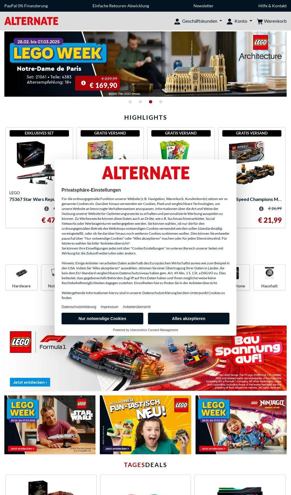 Alternate Aktueller Prospekt - 1