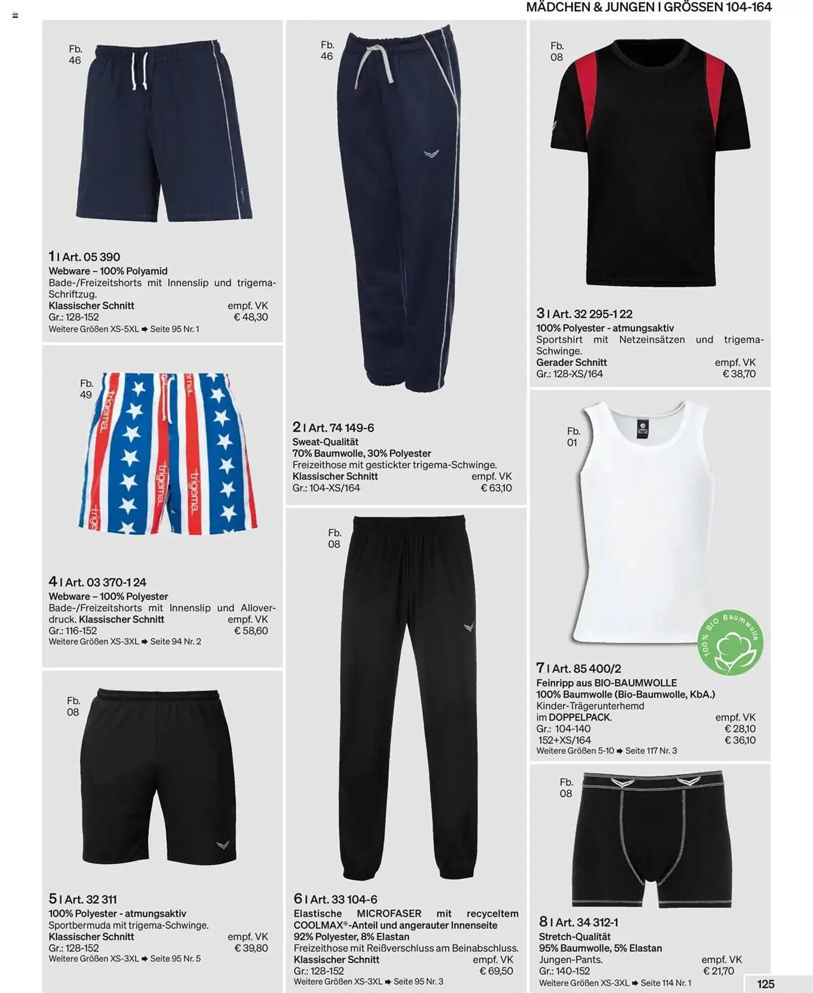 Trigema Prospekt von 1. September bis 28. Februar 2026 - Prospekt seite 126