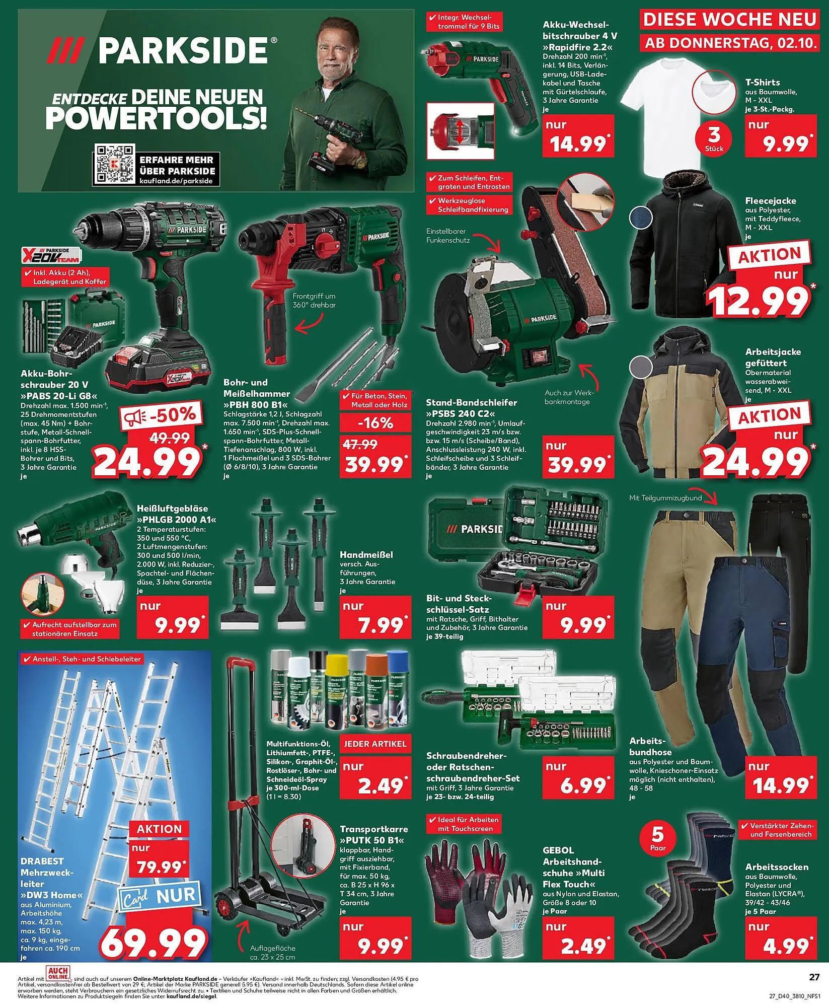 Kaufland Prospekt von 5. Oktober bis 8. Oktober 2025 - Prospekt seite 27