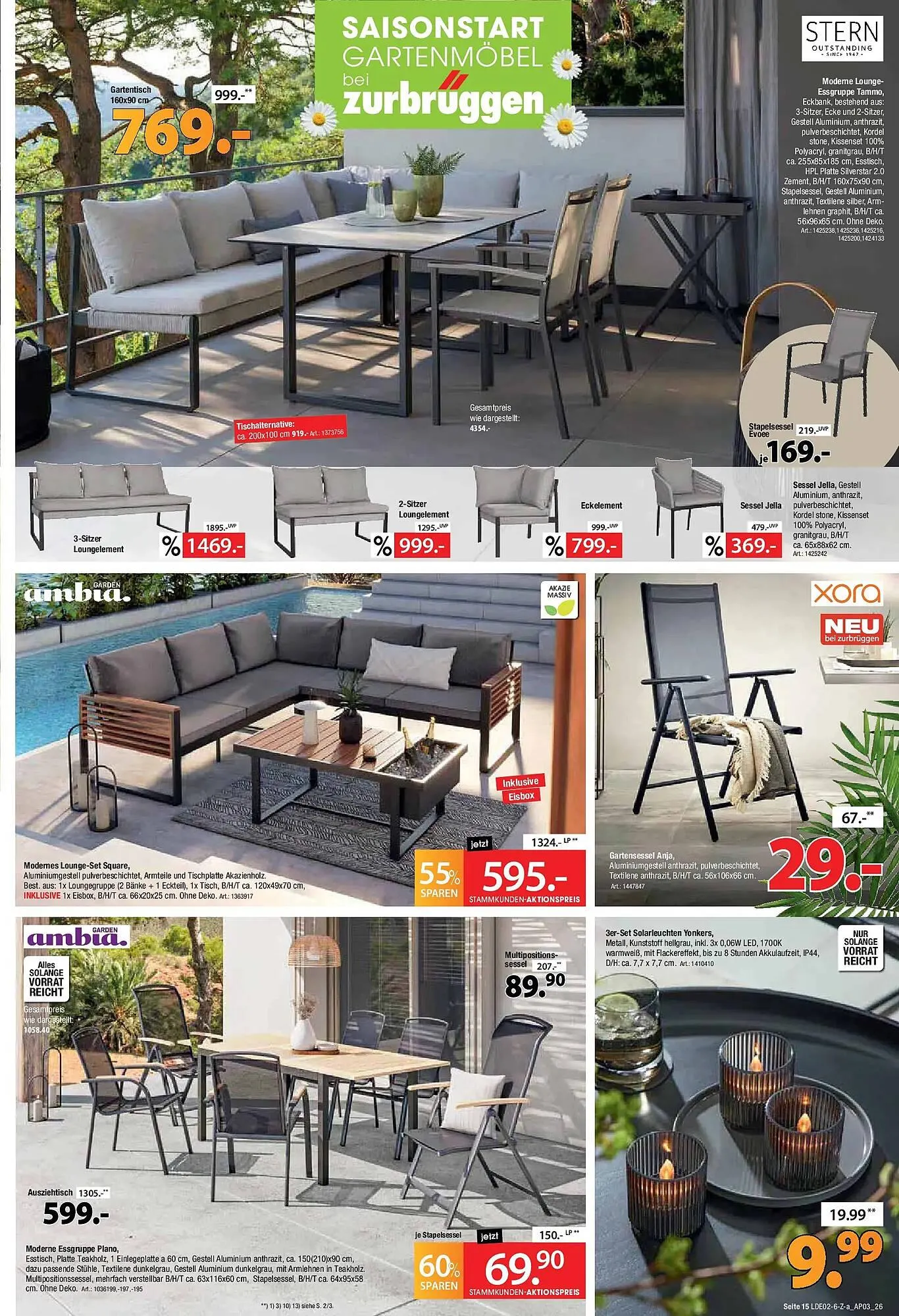 Zurbrüggen Prospekt von 27. Februar bis 14. März 2026 - Prospekt seite 19