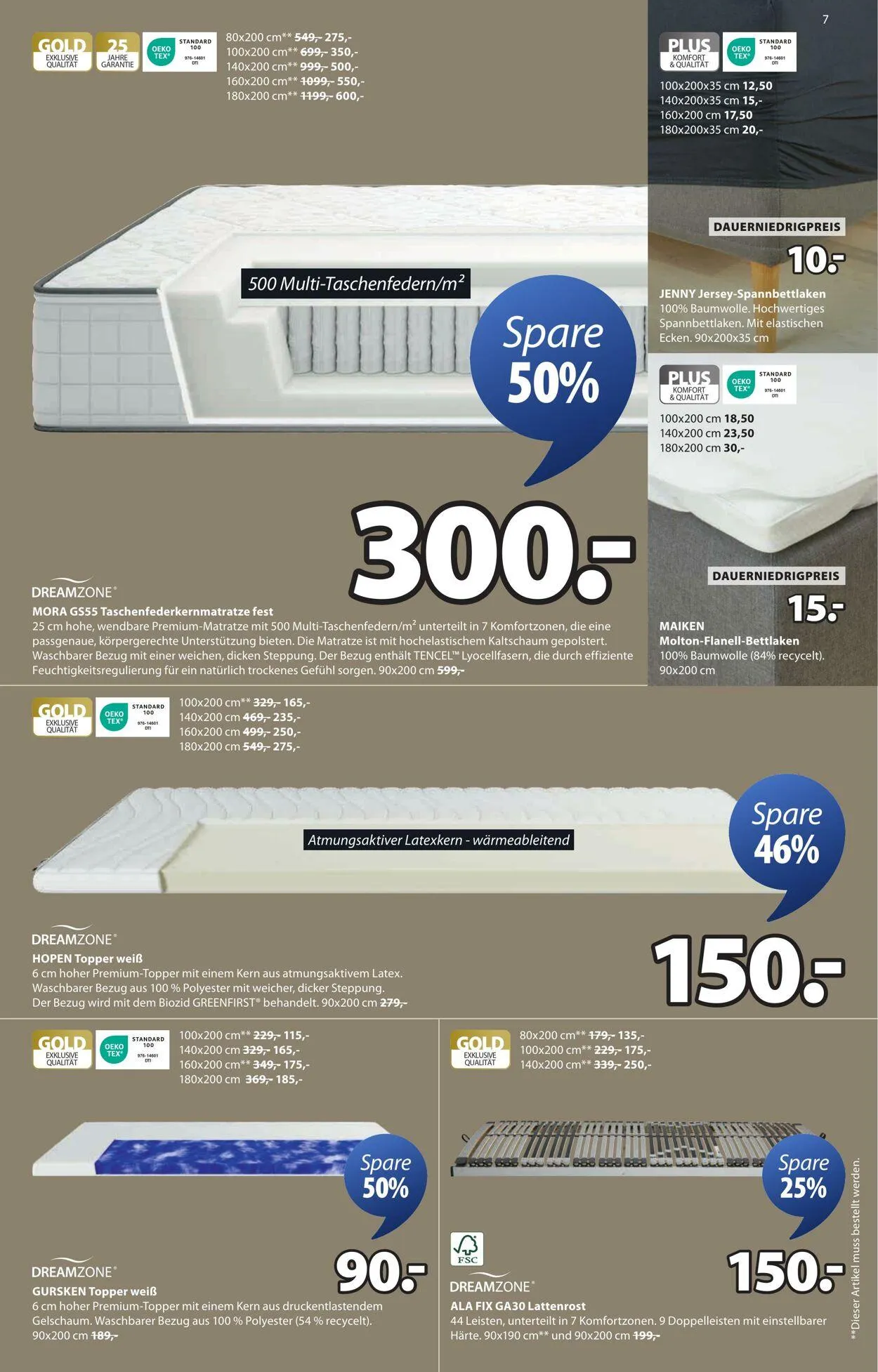 JYSK von 25. August bis 1. September 2025 - Prospekt seite 8