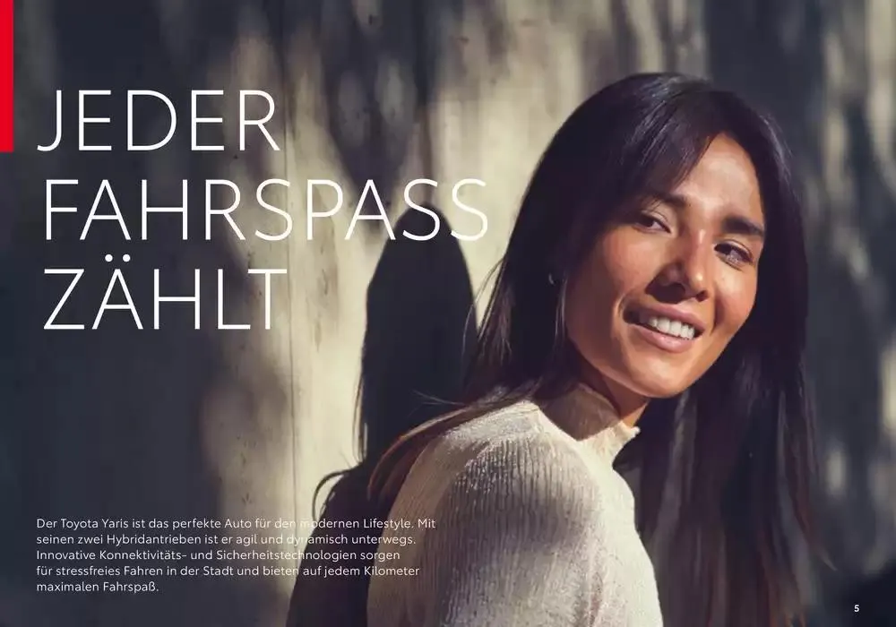 Toyota Yaris von 24. Januar bis 24. Januar 2026 - Prospekt seite 5
