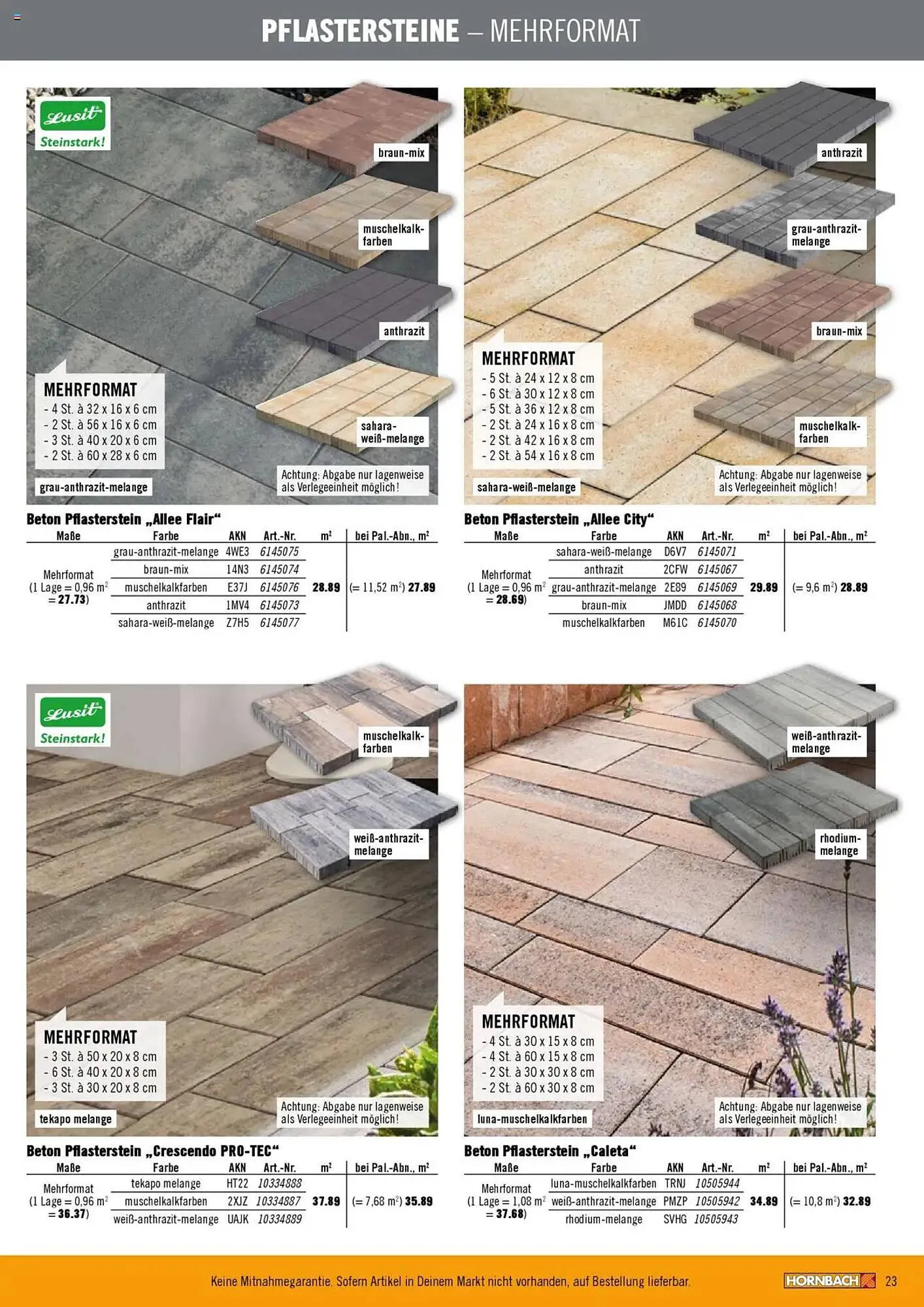 Hornbach Prospekt von 28. Februar bis 29. März 2025 - Prospekt seite 23