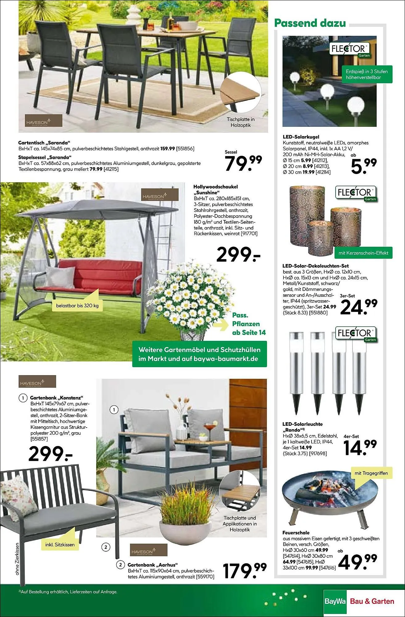 BayWa Bau & Garten Prospekt von 20. April bis 26. April 2026 - Prospekt seite 3
