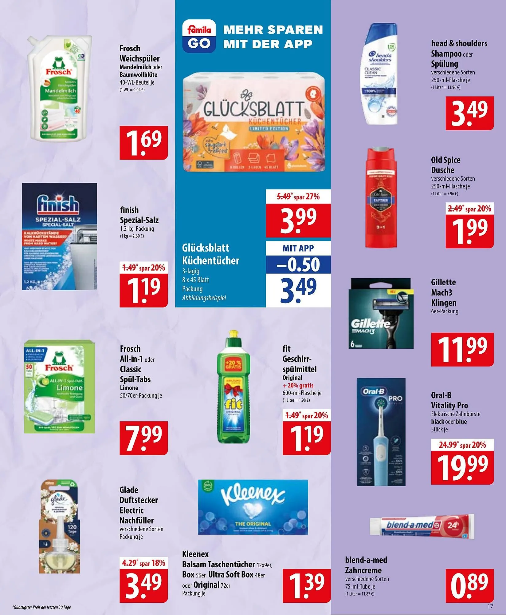 Famila Nord Ost Prospekt von 13. April bis 18. April 2026 - Prospekt seite 17