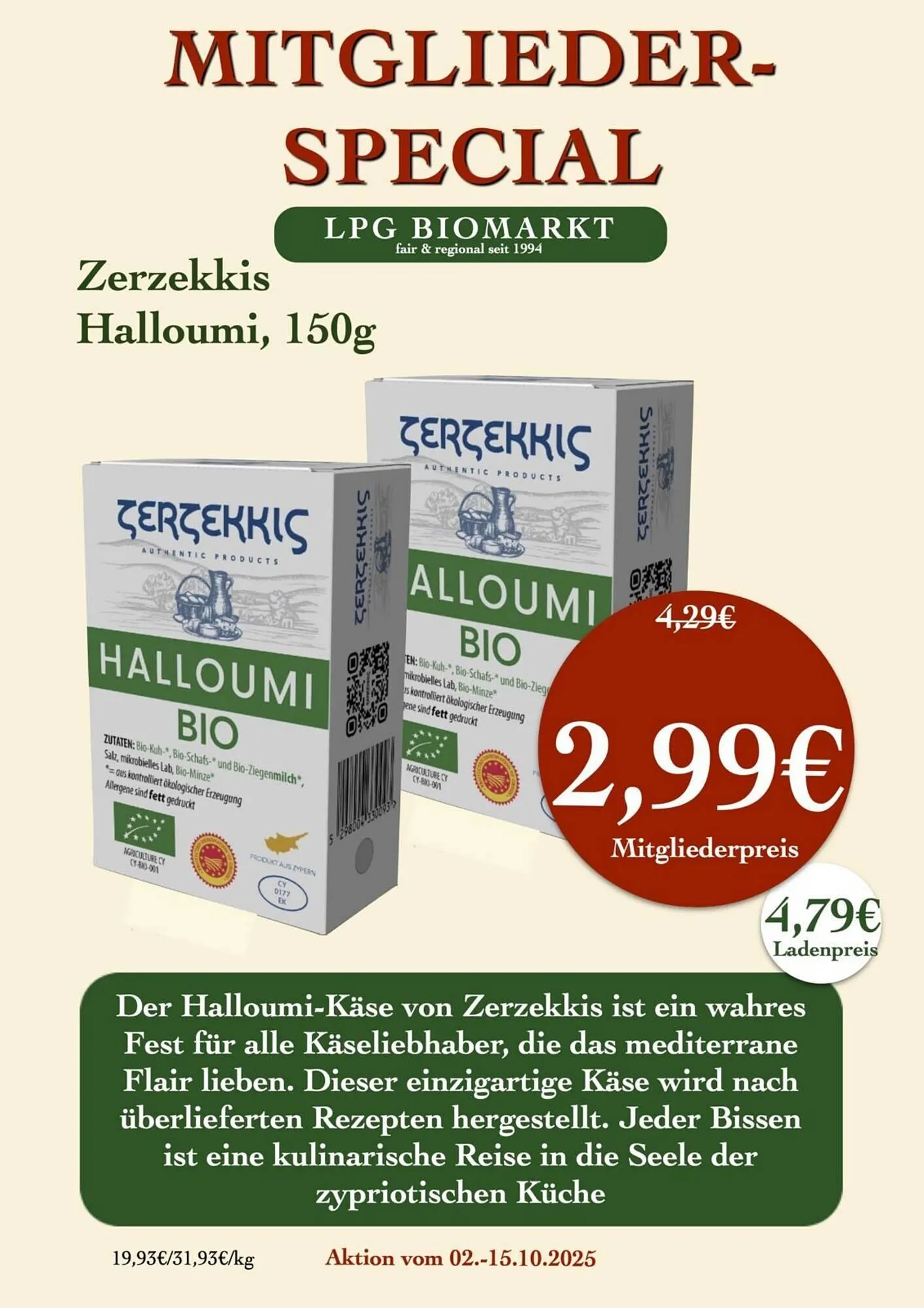 LPG Biomarkt Prospekt von 2. Oktober bis 8. Oktober 2025 - Prospekt seite 8
