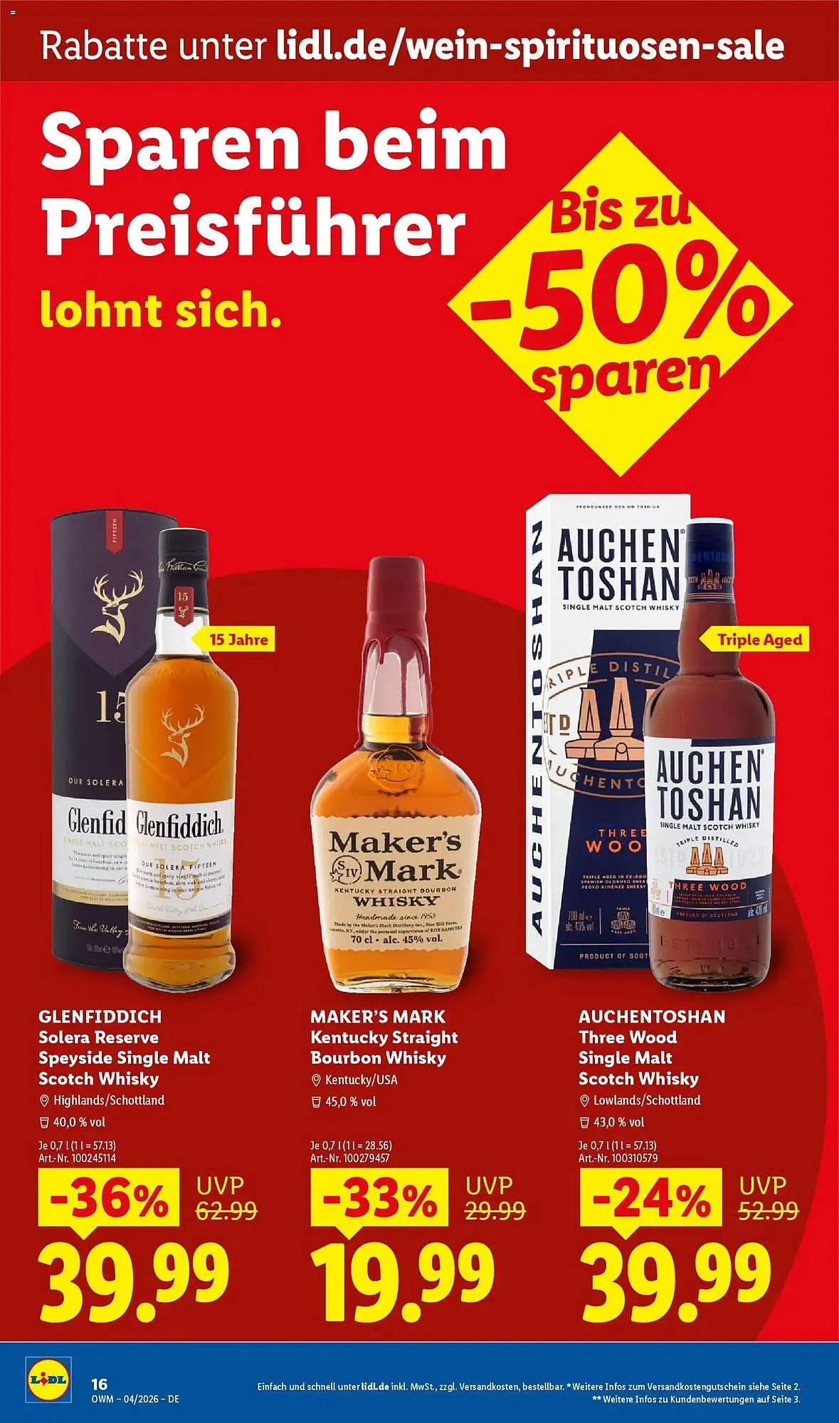 Lidl Prospekt von 1. April bis 30. April 2026 - Prospekt seite 16