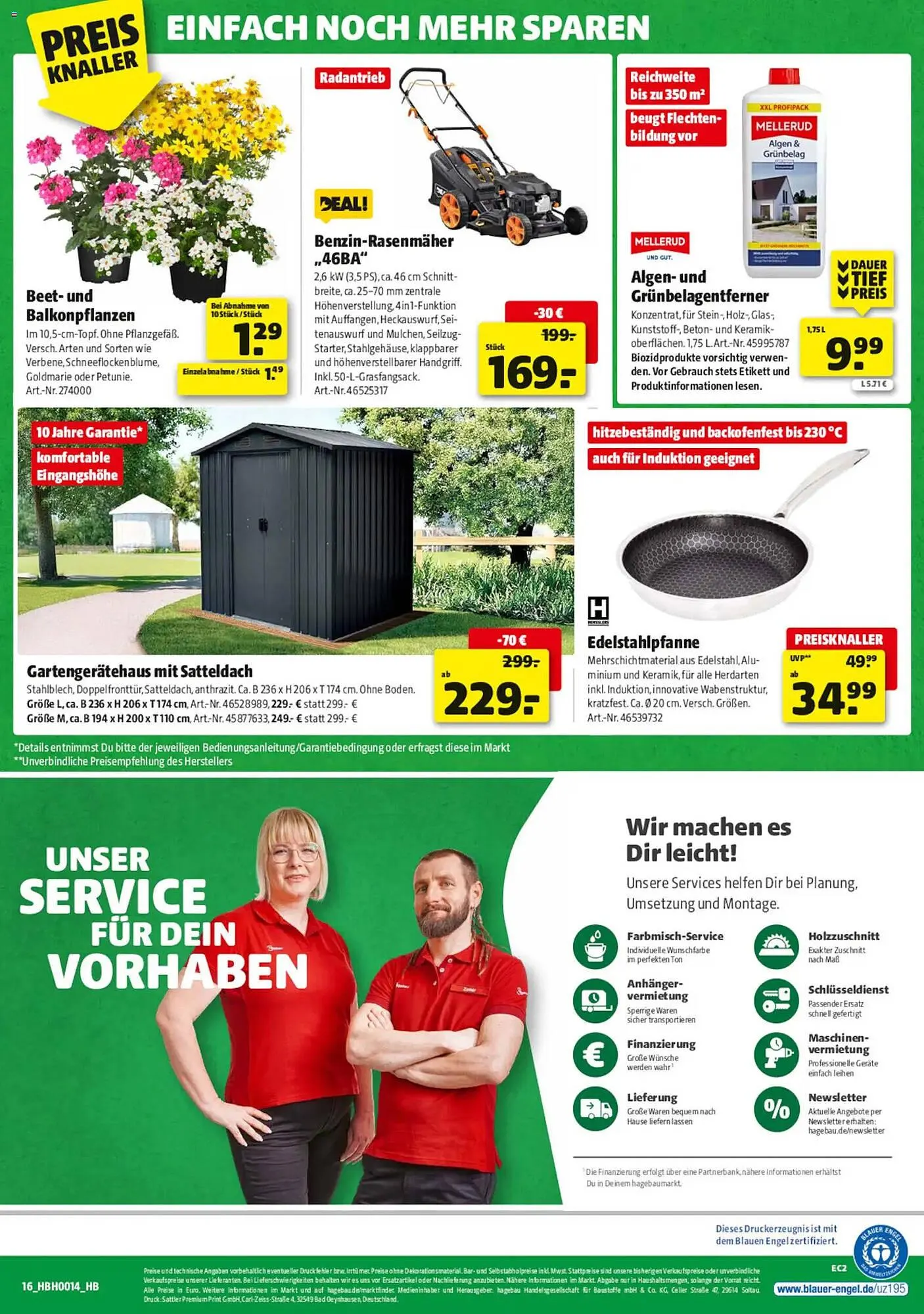 Hagebau Prospekt von 28. März bis 4. April 2026 - Prospekt seite 16