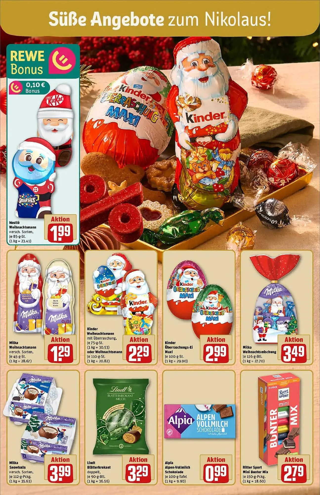 REWE Prospekt von 30. November bis 7. Dezember 2025 - Prospekt seite 4