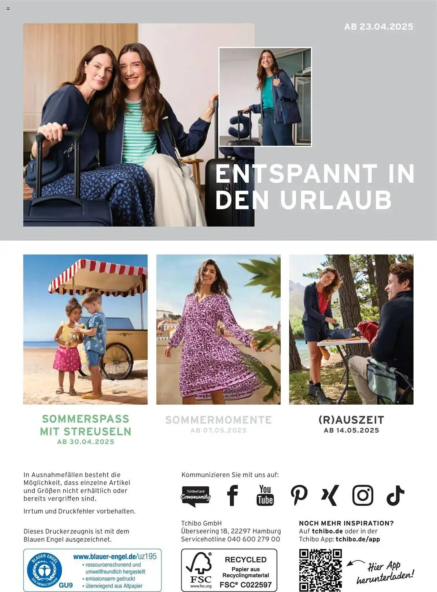 Tchibo Prospekt von 16. April bis 6. Mai 2025 - Prospekt seite 34