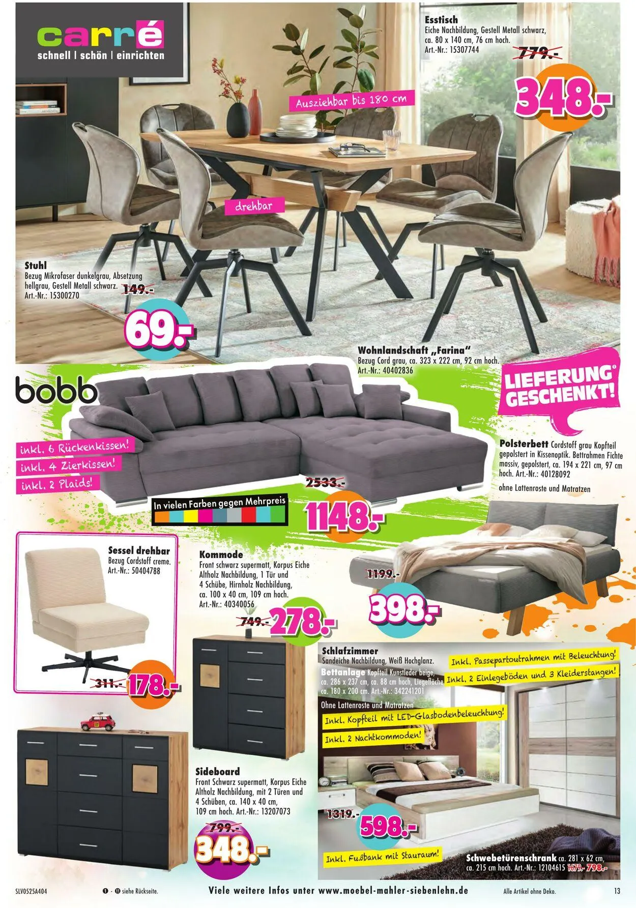 Möbel Mahler Aktueller Prospekt von 19. Mai bis 2. Juni 2025 - Prospekt seite 13