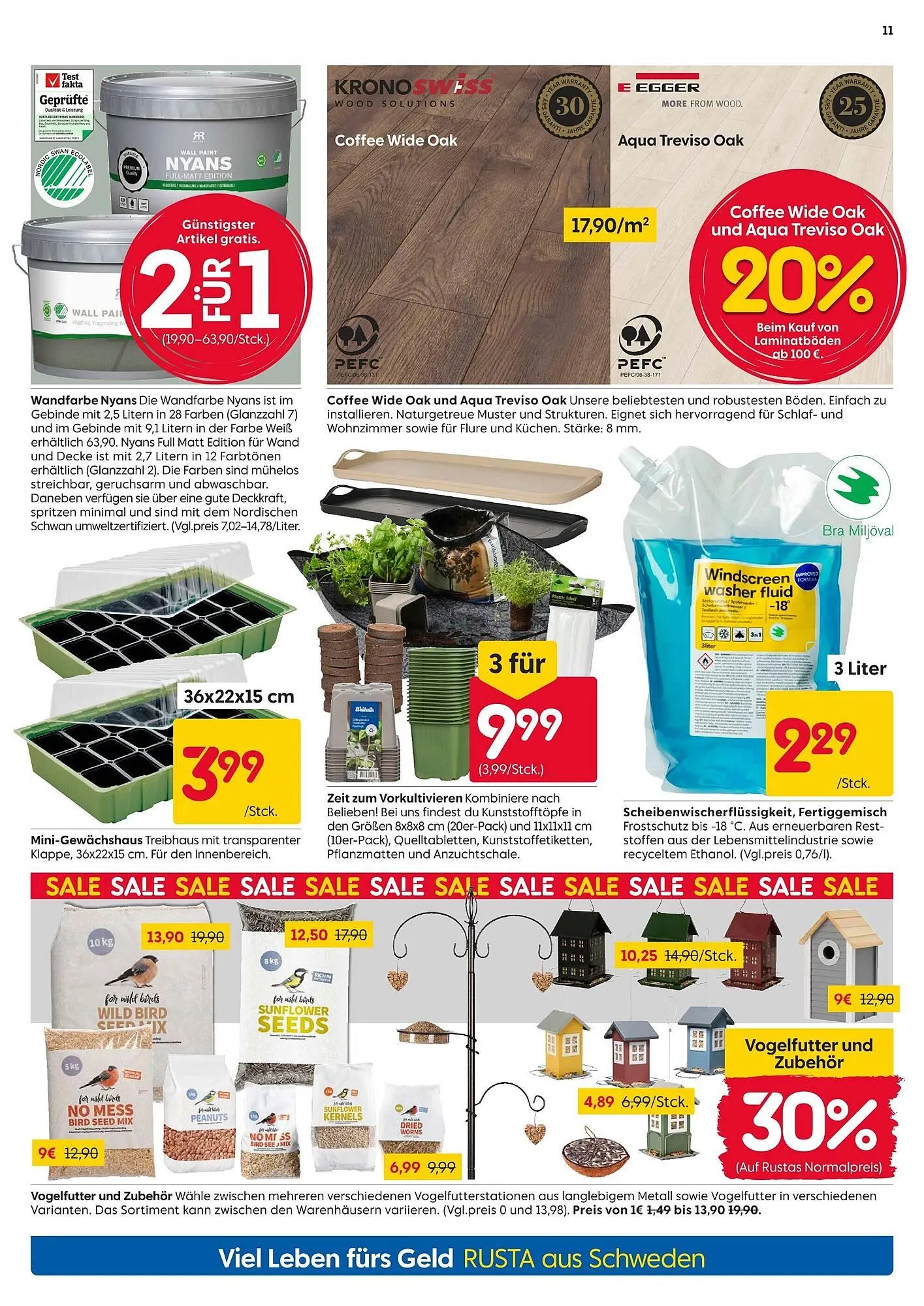 Rusta Prospekt von 31. Januar bis 6. Februar 2026 - Prospekt seite 11