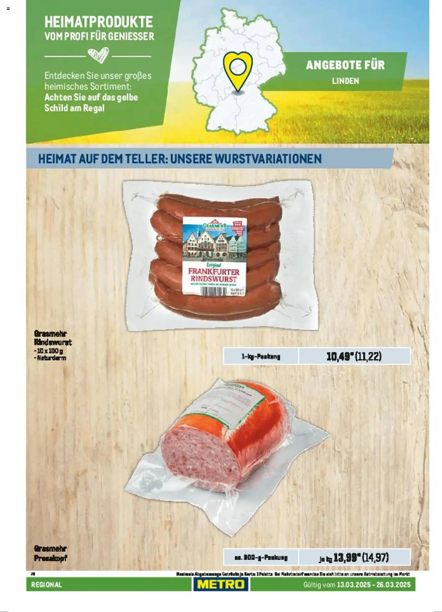 METRO Prospekt von 13. März bis 26. März 2025 - Prospekt seite 54