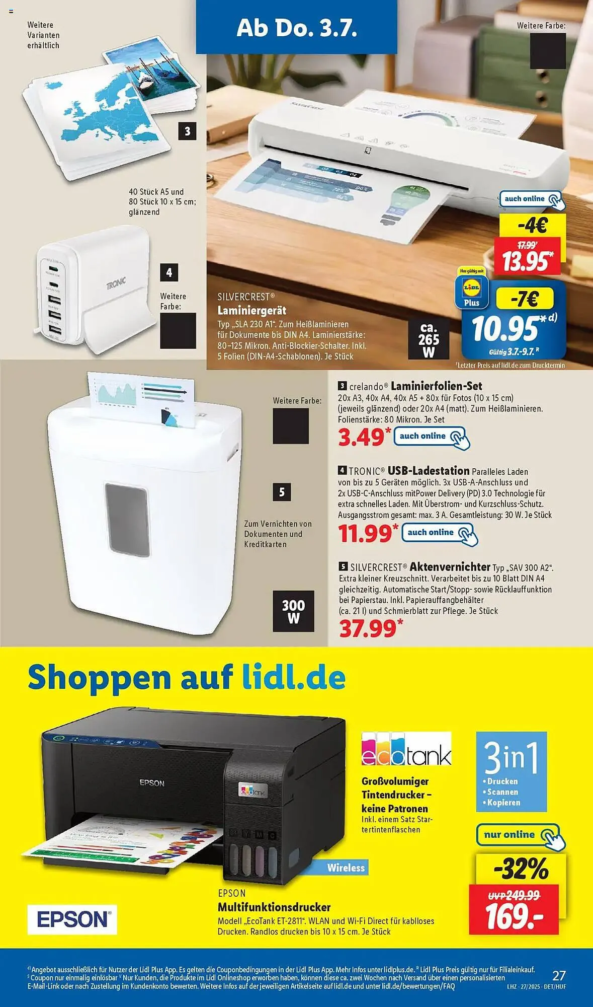 Lidl Prospekt von 30. Juni bis 5. Juli 2025 - Prospekt seite 15