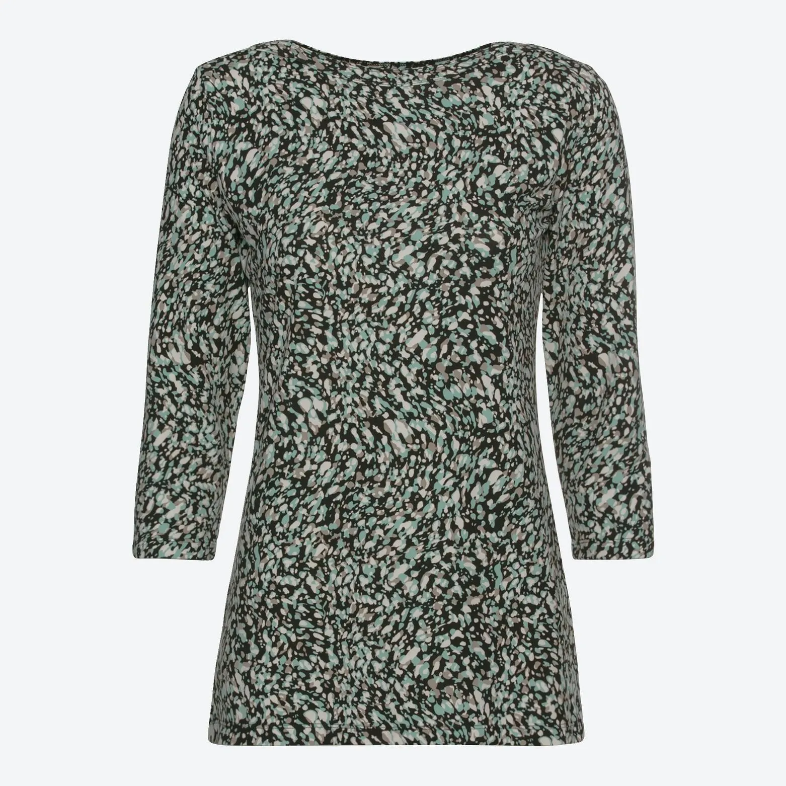 Damen-Langarmshirt mit U-Boot-Ausschnitt