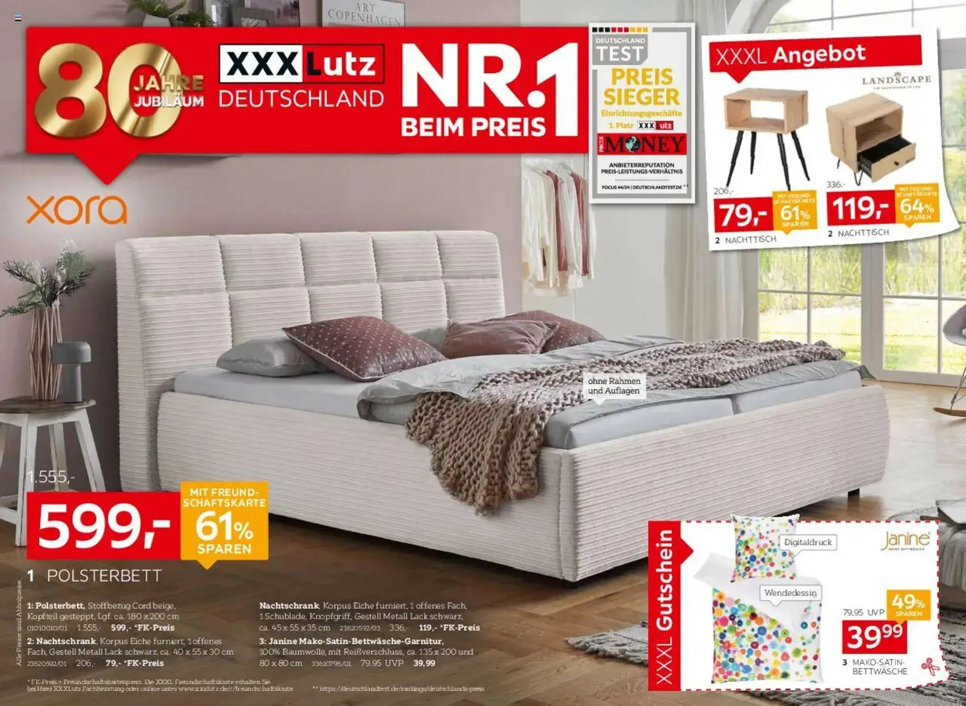 XXXLutz Prospekt von 4. Mai bis 25. Mai 2025 - Prospekt seite 1