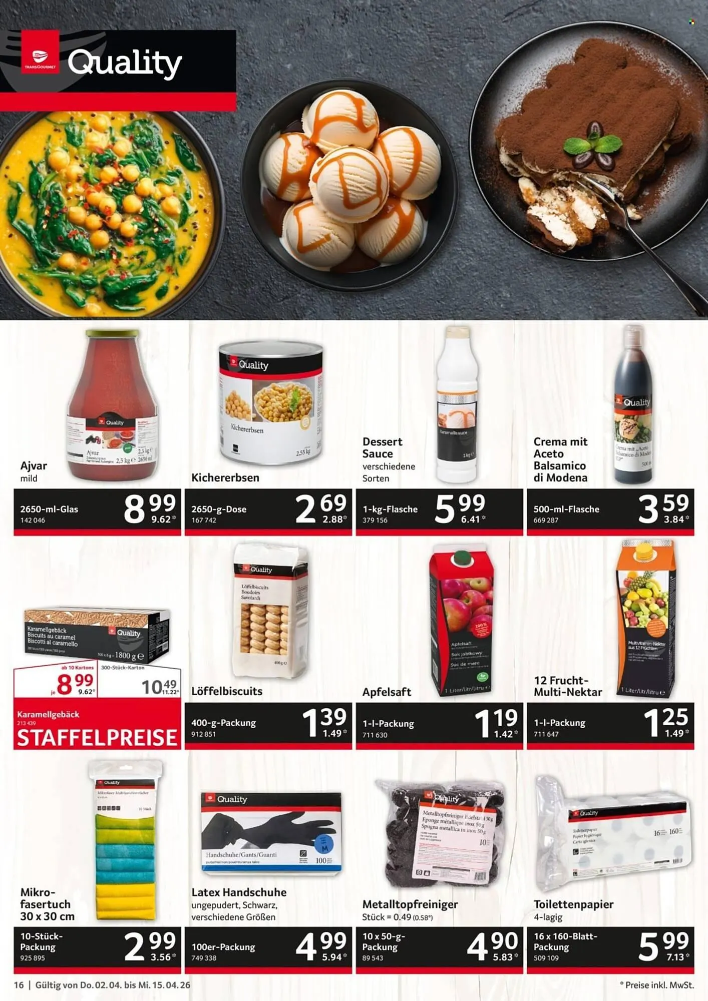 Selgros Prospekt von 2. April bis 15. April 2026 - Prospekt seite 16