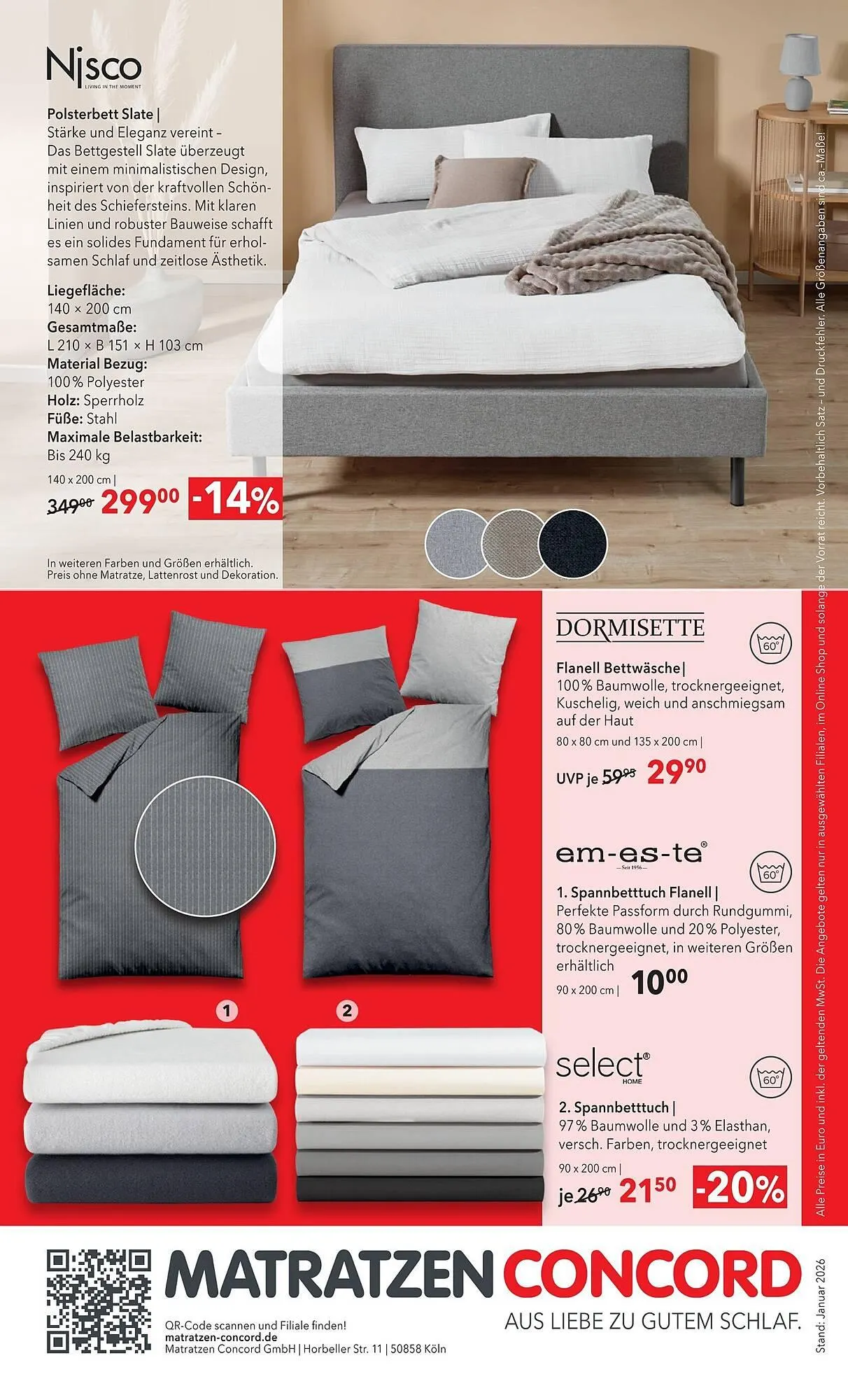 Matratzen Concord Prospekt von 28. Januar bis 24. Februar 2026 - Prospekt seite 8