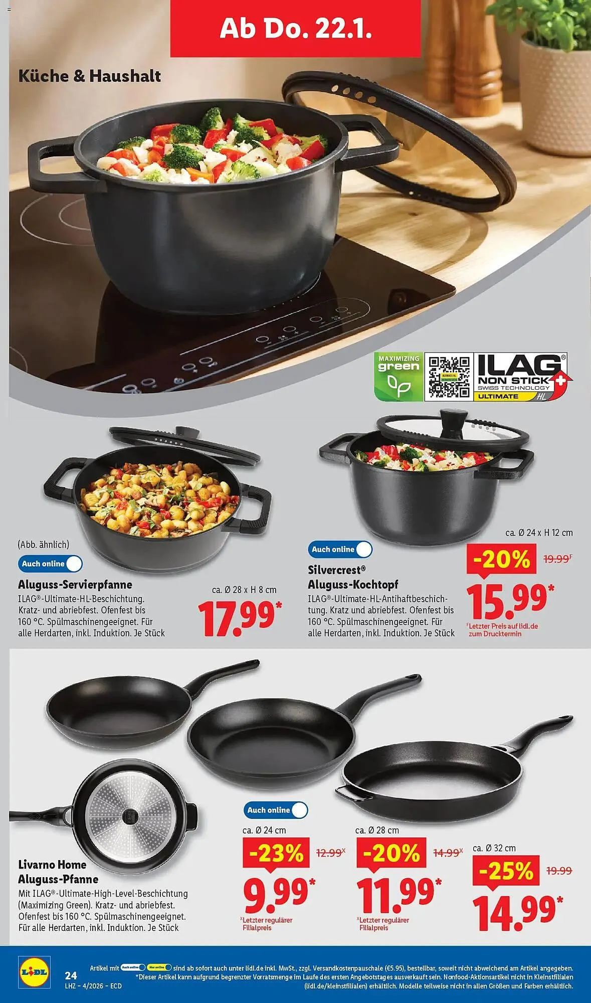 Lidl Prospekt von 19. Januar bis 24. Januar 2026 - Prospekt seite 20