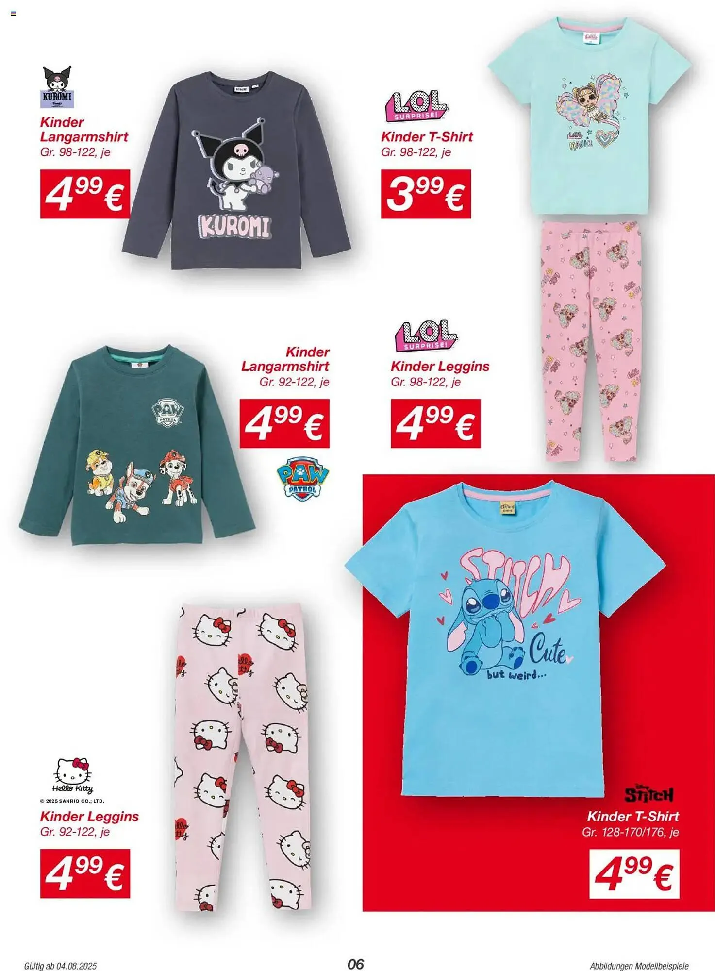 KiK Prospekt von 4. August bis 10. August 2025 - Prospekt seite 6