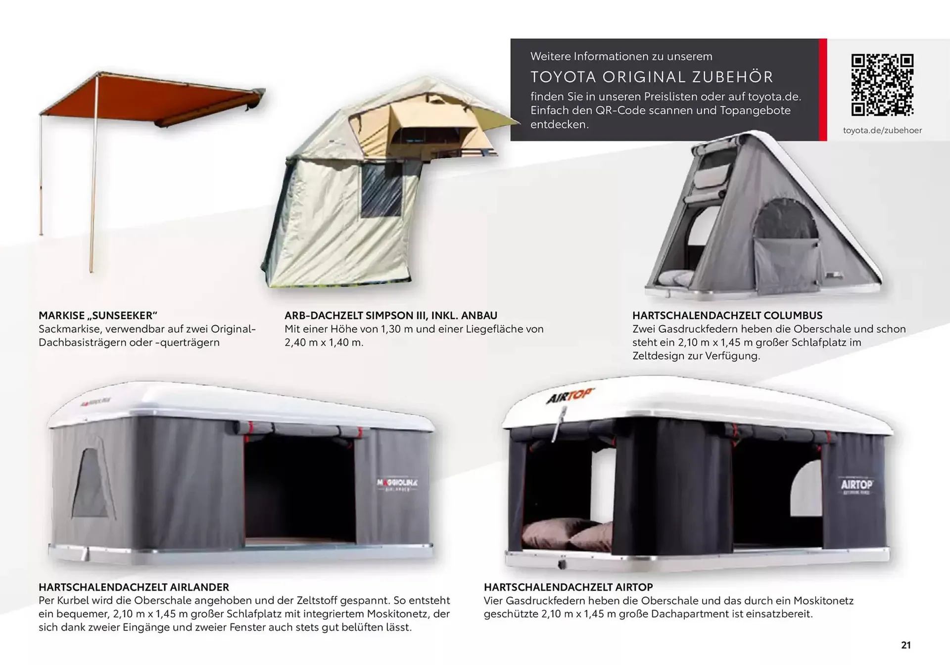 Toyota Prospekt von 1. Januar bis 1. Januar 2026 - Prospekt seite 21