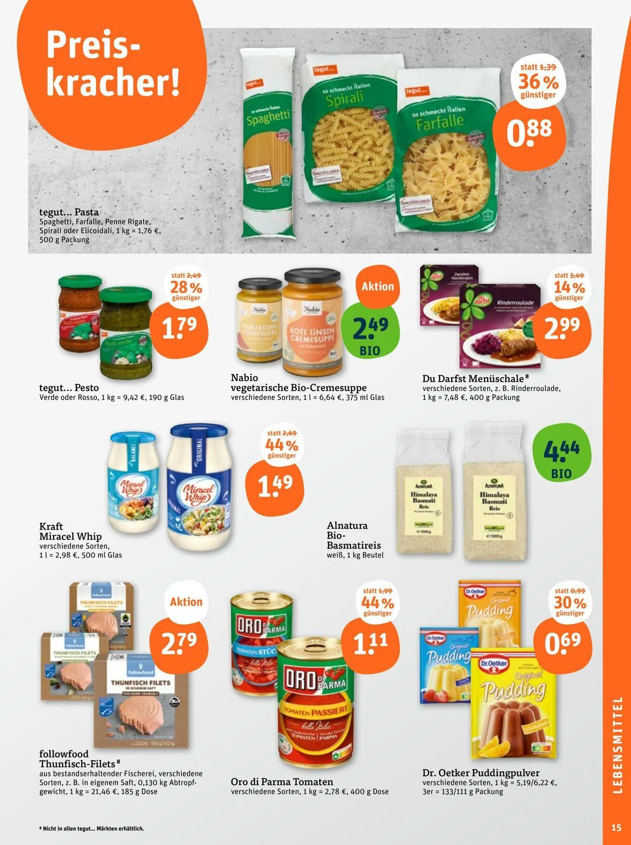 Tegut Aktueller Prospekt von 30. Juni bis 6. Juli 2025 - Prospekt seite 17