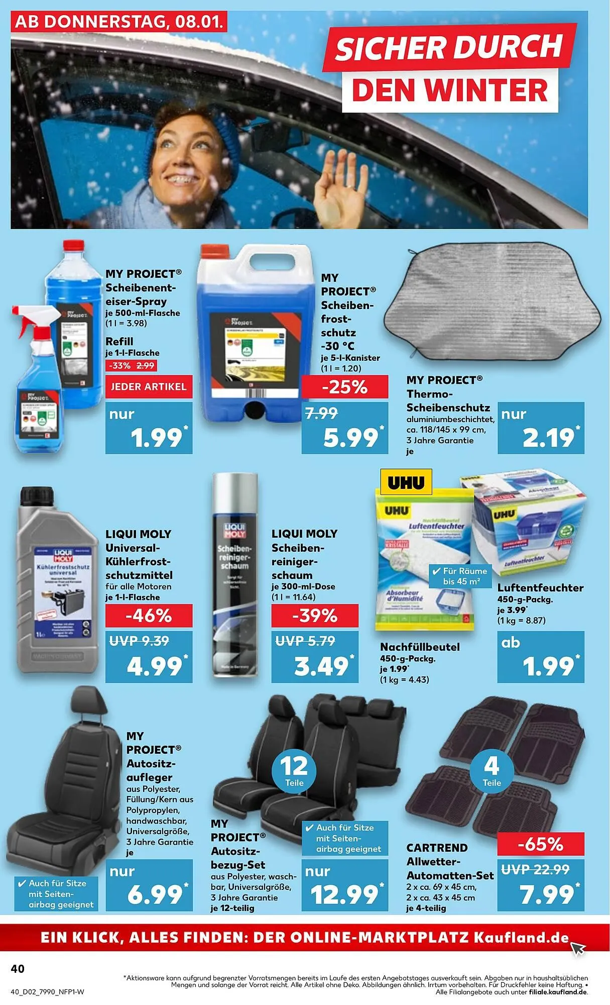Kaufland Prospekt von 8. Januar bis 14. Januar 2026 - Prospekt seite 40