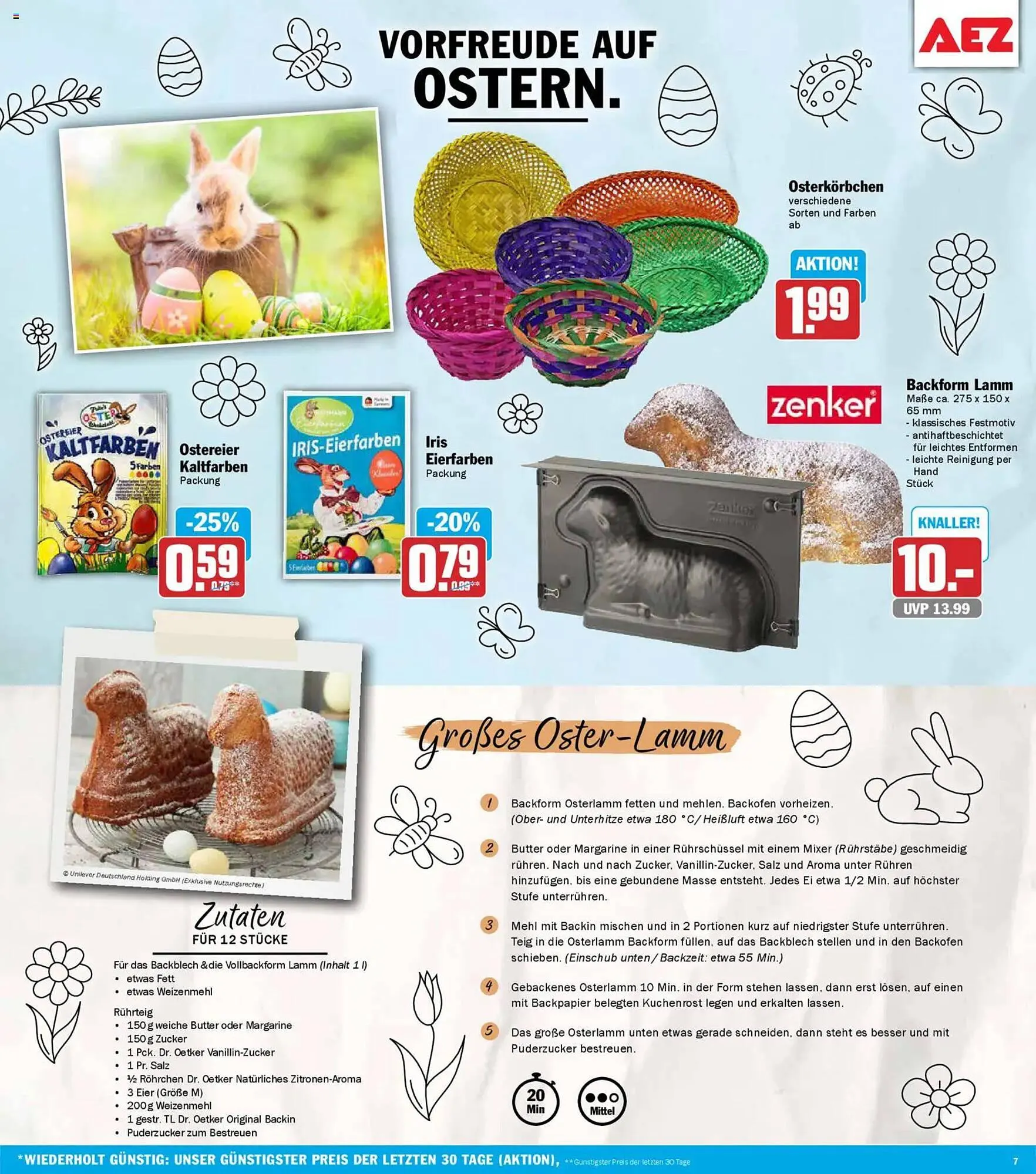 AEZ Prospekt von 16. März bis 21. März 2026 - Prospekt seite 7