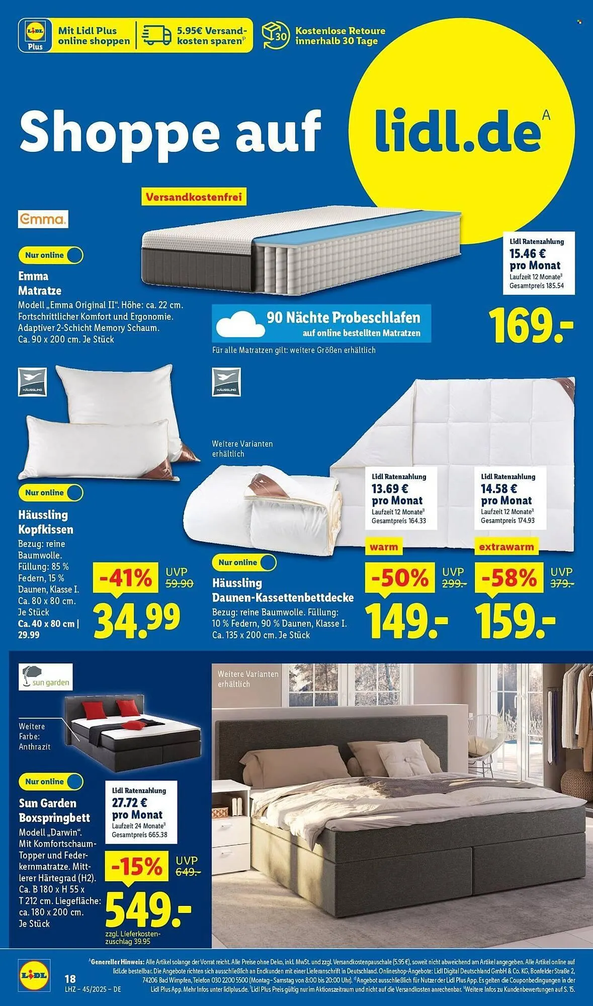 Lidl Prospekt von 3. November bis 8. November 2025 - Prospekt seite 10