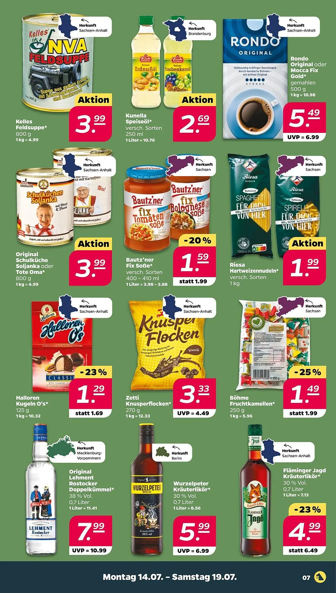 NETTO Prospekt von 14. Juli bis 19. Juli 2025 - Prospekt seite 7