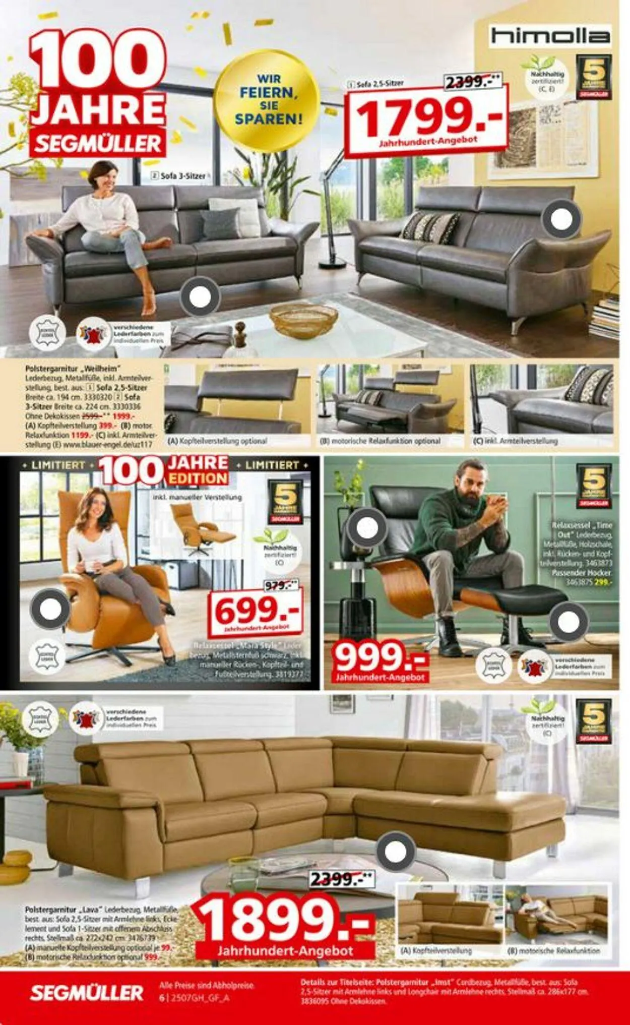 SEGMÜLLER von 19. Juli bis 2. August 2025 - Prospekt seite 8