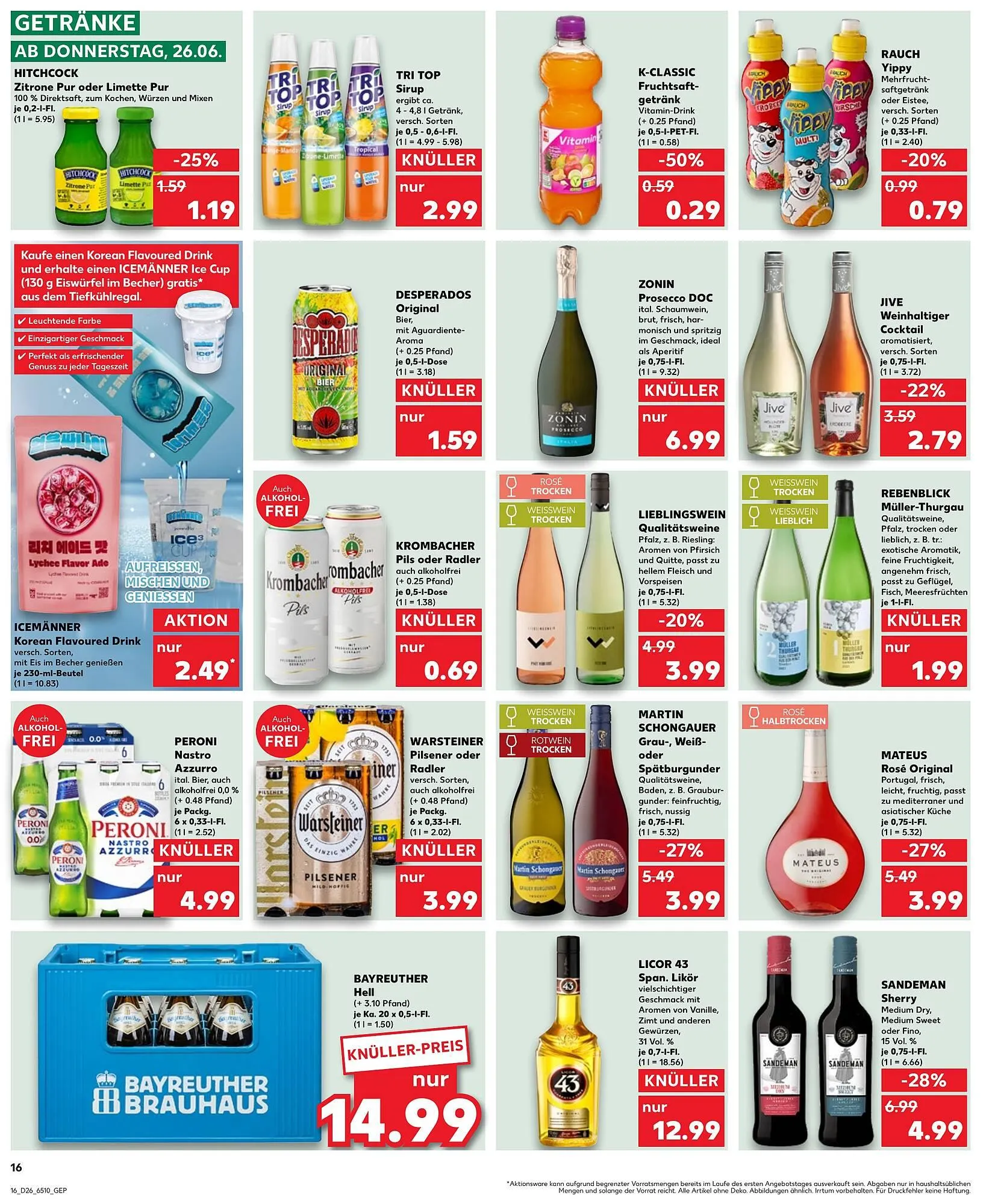 Kaufland Prospekt von 26. Juni bis 2. Juli 2025 - Prospekt seite 16