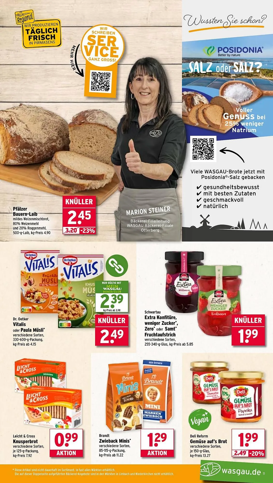 Wasgau Prospekt von 21. Juli bis 26. Juli 2025 - Prospekt seite 11