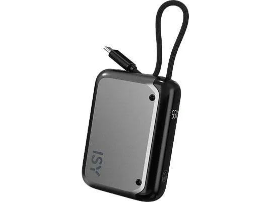 ISY IPP-10030 Powerbank 10000 mAh Grau