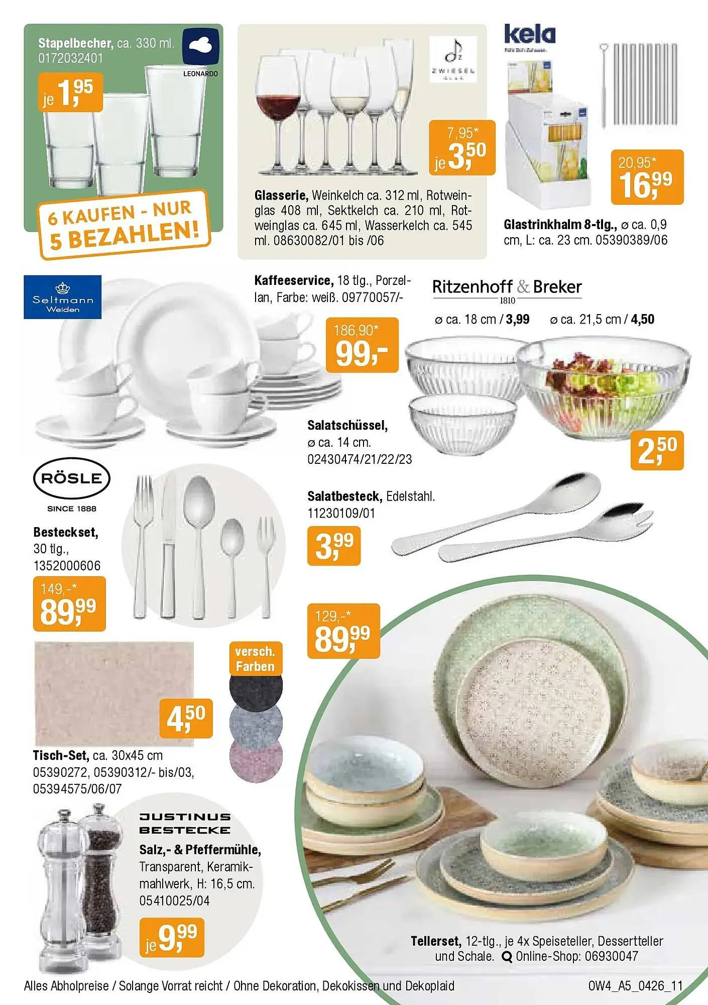 Opti Wohnwelt Prospekt von 1. April bis 18. April 2026 - Prospekt seite 11