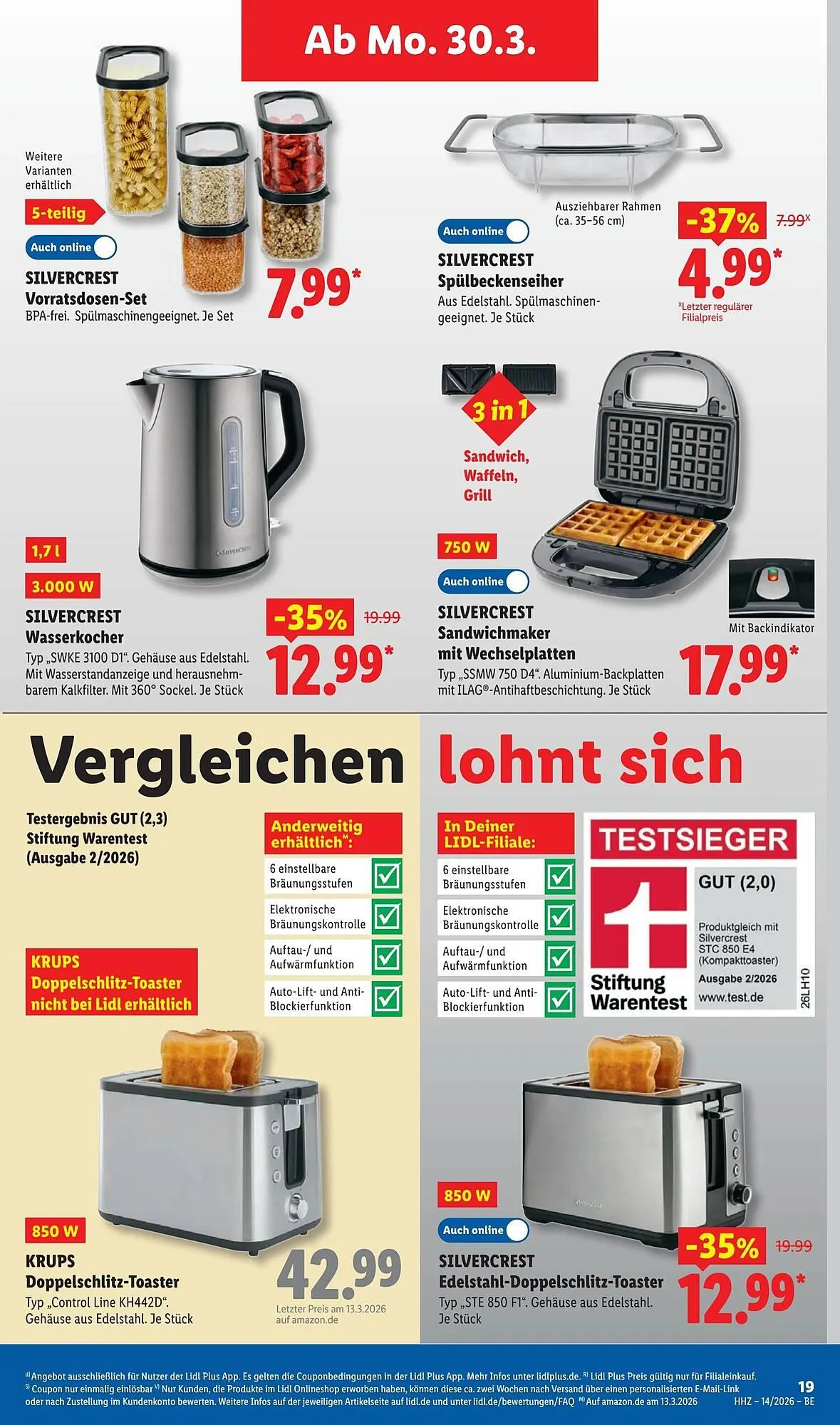 Lidl Prospekt von 30. März bis 5. April 2026 - Prospekt seite 39