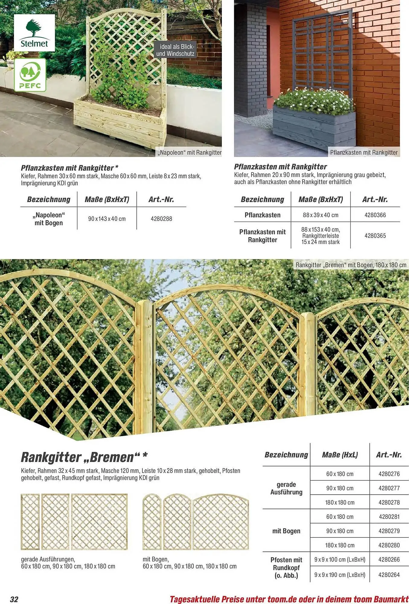 Toom Baumarkt Magazin von 20. Februar bis 30. Juni 2026 - Prospekt seite 32