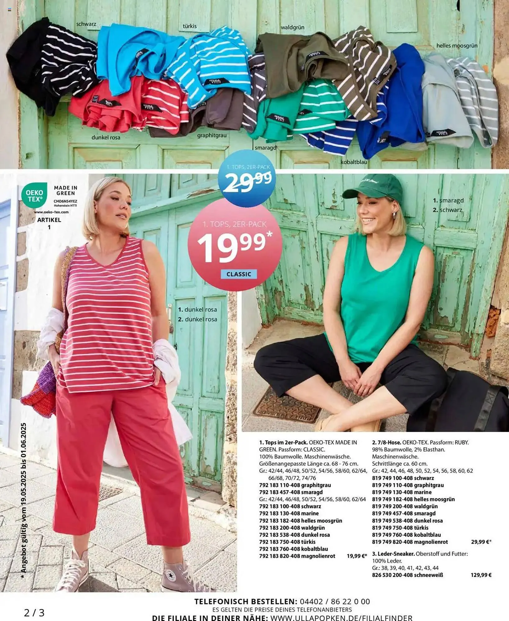 Ulla Popken Prospekt von 1. Juni bis 30. Juni 2025 - Prospekt seite 2