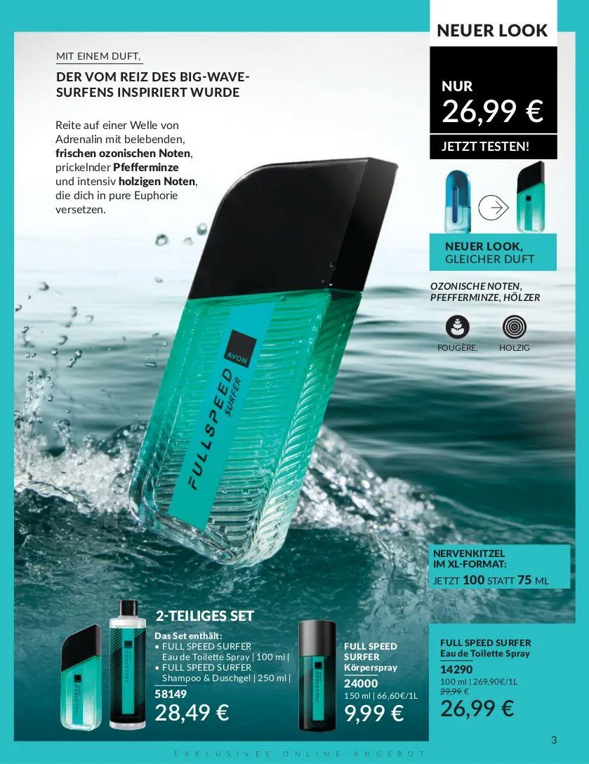 Avon Aktueller Prospekt von 9. Juli bis 23. Juli 2025 - Prospekt seite 3