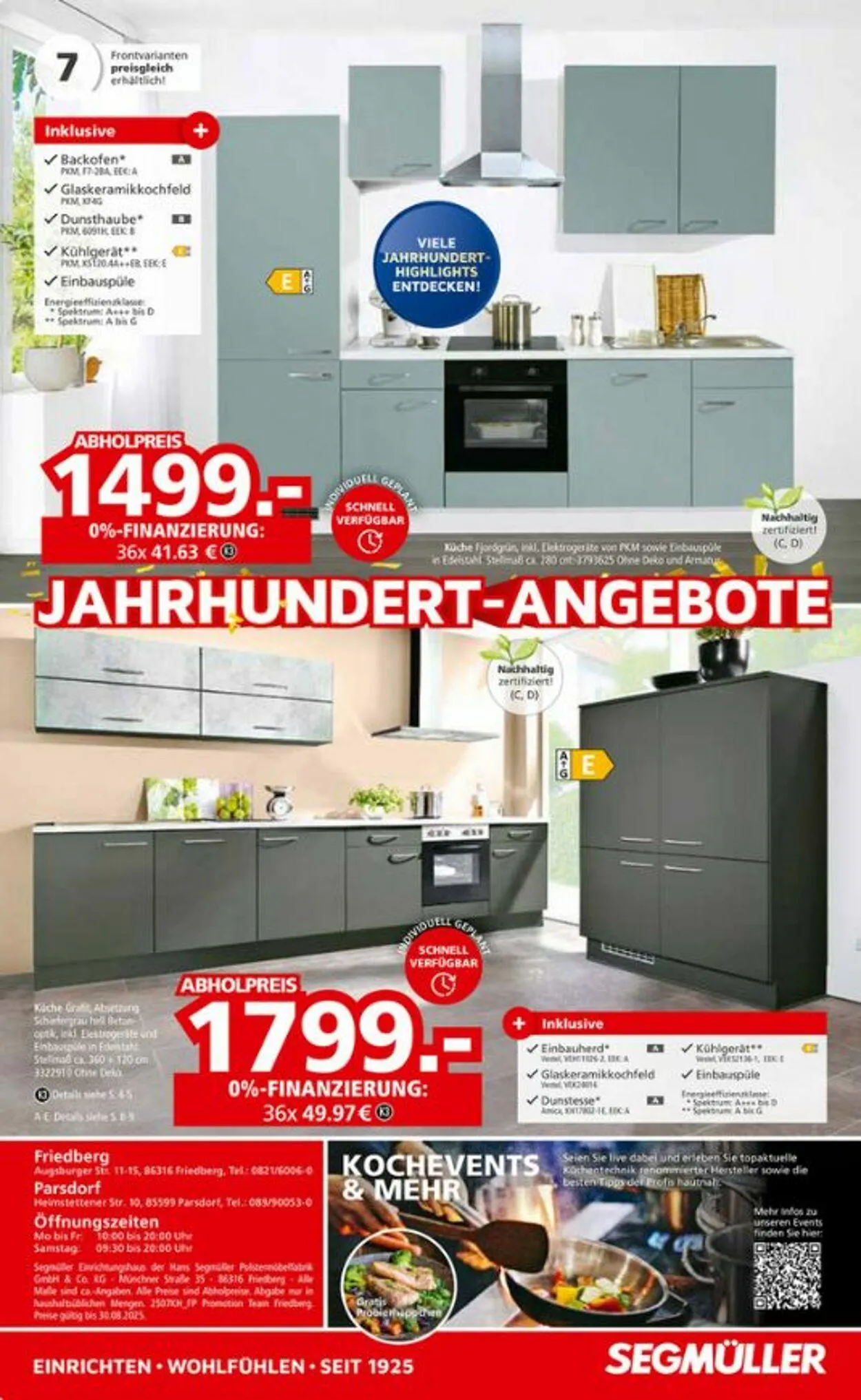 SEGMÜLLER von 5. Juli bis 30. August 2025 - Prospekt seite 40