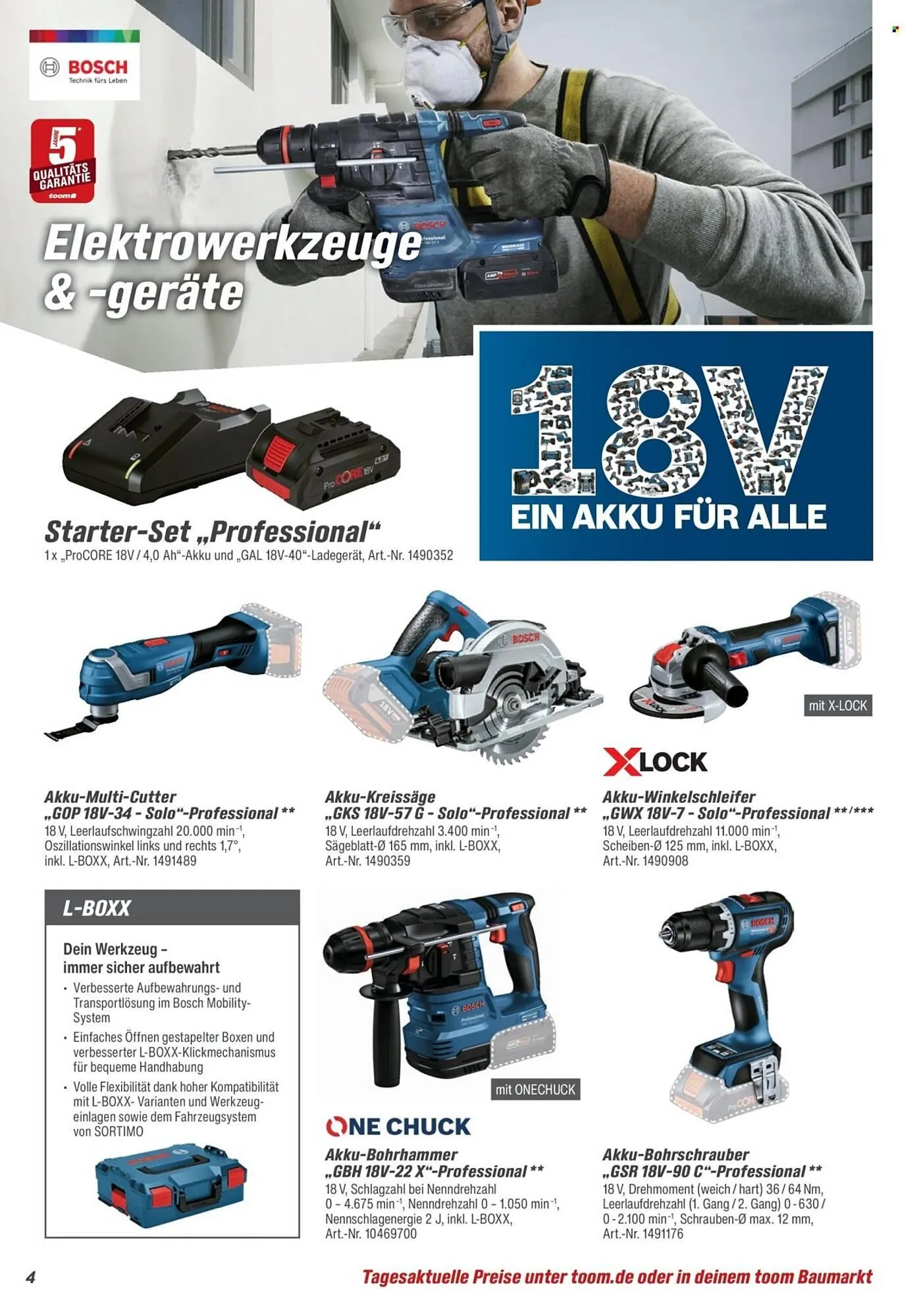 Toom Baumarkt Prospekt von 28. März bis 30. Juni 2026 - Prospekt seite 4
