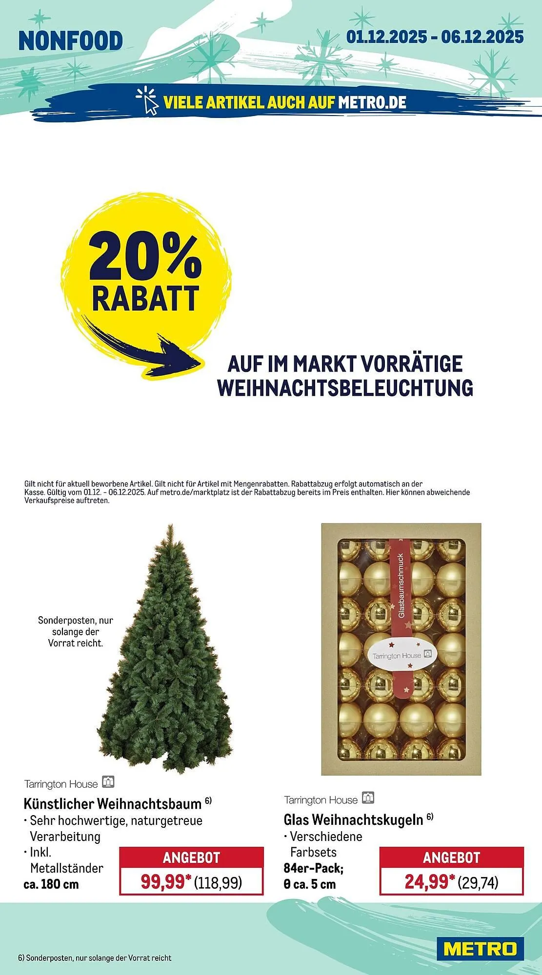 METRO Prospekt von 1. Dezember bis 6. Dezember 2025 - Prospekt seite 24