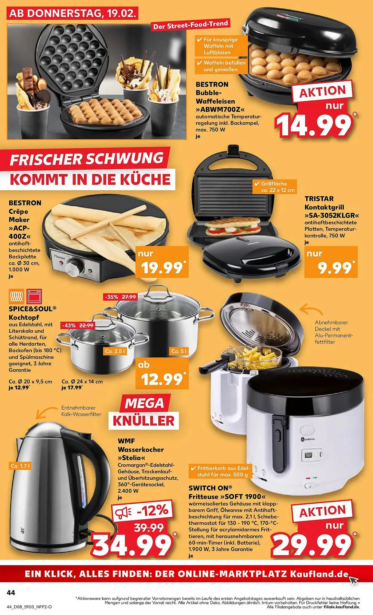 Kaufland Prospekt von 22. Februar bis 25. Februar 2026 - Prospekt seite 44