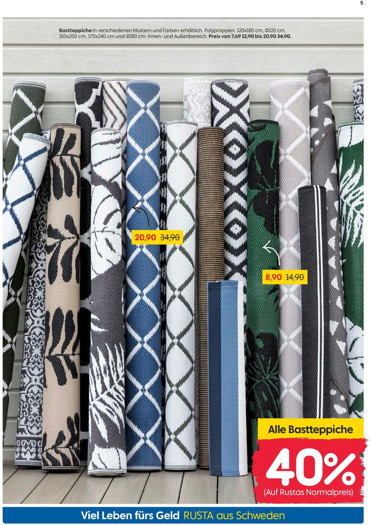 Rusta von 12. Mai bis 26. Mai 2025 - Prospekt seite 5