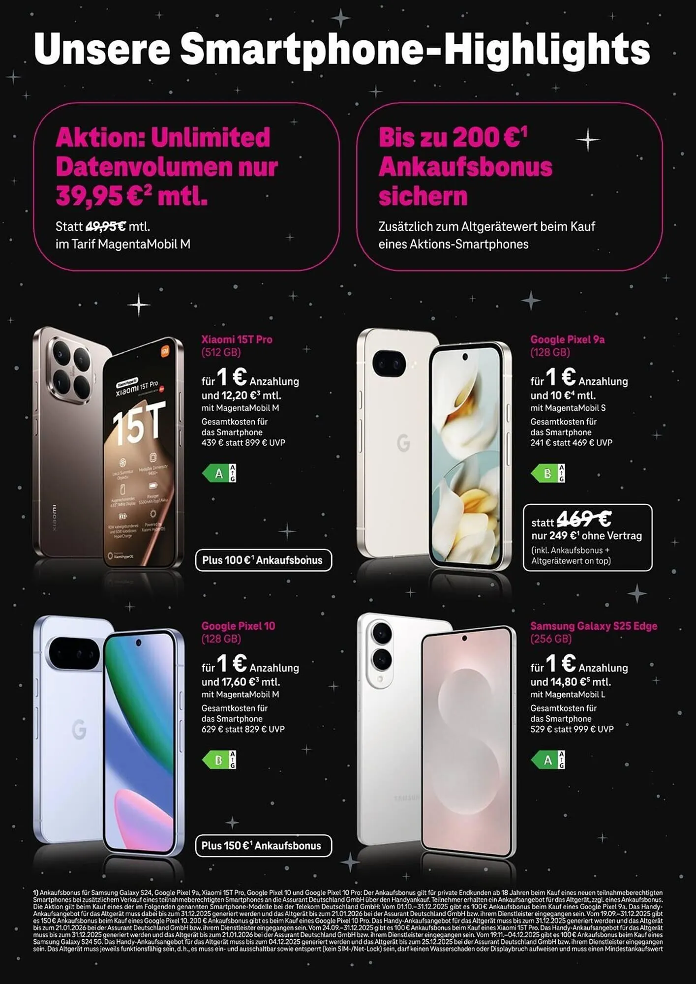 Telekom Shop Prospekt von 19. November bis 4. Dezember 2025 - Prospekt seite 2