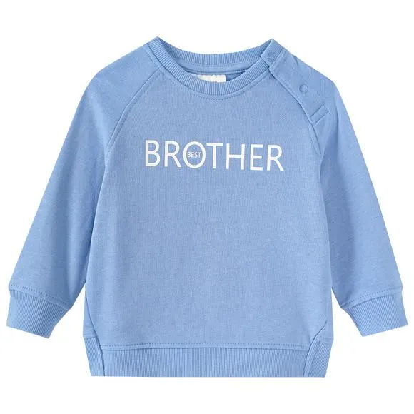 Baby Sweatshirt mit Message-Print